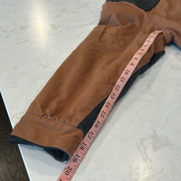 COOGI Brown Grey Black Tweed Flight Bomber Tactical Military Cargo Jacket 2XL - Picture 13 of 16